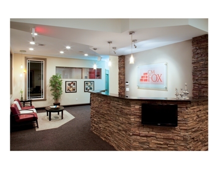 receptionist area